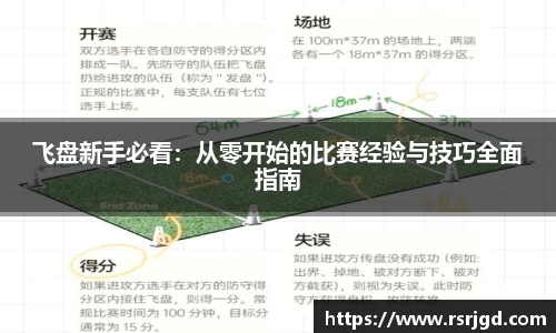 飞盘新手必看：从零开始的比赛经验与技巧全面指南