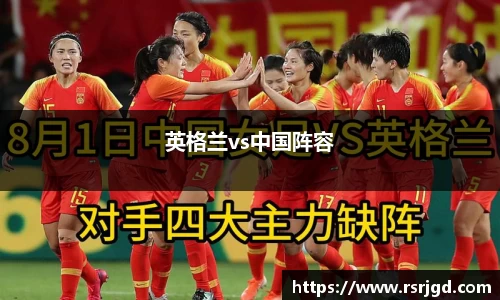 英格兰vs中国阵容